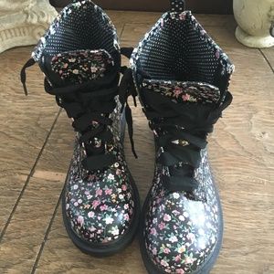 Adorable Floral Boots